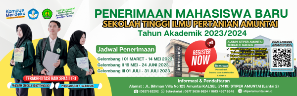Pendaftaran Penerimaan Mahasiswa Baru (PMB) STIPER Amuntai Tahun 2023/2024
