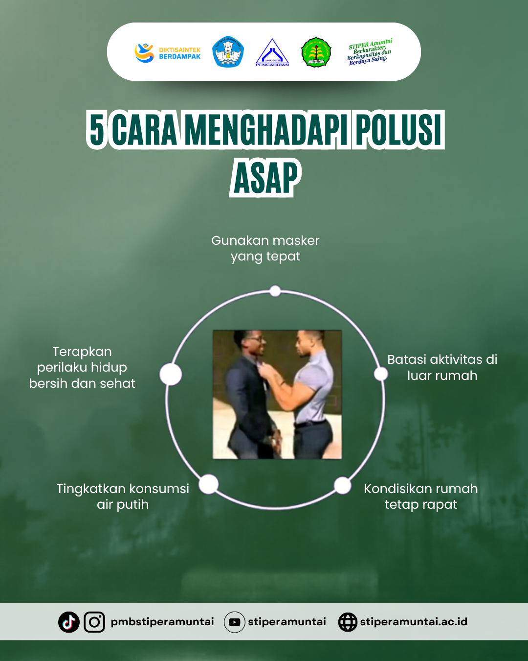 5 Cara Menghadapi Polusi Asap